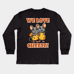 Have You Tried Cheese Kids Long Sleeve T-Shirt